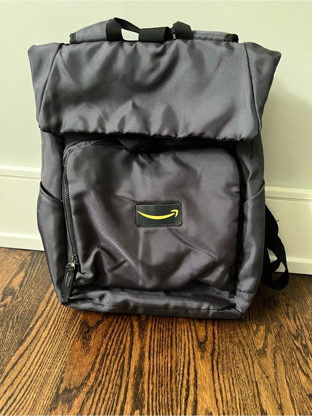 NWOT Ashbury dark gray flip top laptop backpack - Amazon corporate swag bag